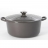 Cocotte Le Creuset ronde gris galet