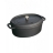 COCOTTE OVALE STAUB 5.5L/31 CM NOIR MAT