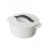 Cocotte ronde 13cm S/IND blanc Kilimandjaro, REVOLUTION