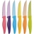 Coffret 6 couteaux de cuisine Razor Couleur Multicolore Matière Acier