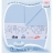 COFFRET DRAP HOUSSE BERCEAU COULEUR CIEL
