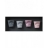 COFFRET NOIR 8 CL GRIS CENDRE/GRIS/MYRTILLE/ROSE