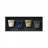 COFFRET NOIR 8 CL VANILLE/BLEU NUIT/SAVANE/GRIS CENDRE