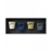 COFFRET NOIR 8 CL VANILLE/BLEU NUIT/SAVANE/GRIS CENDRE