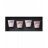 COFFRET NOIR 8 CL VICHY ROSE/ROSE/VICHY ROSE/ROSE