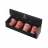 COFFRET NOIR Gobelets Froisses ESPRESSO 8 CL VICHY ROUGE ET ROUGE prodes2 2 Vichy rouge+ 2 rouge -