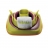 COFFRET REPAS SOFT VERT/PRUNE