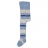 Collants Bébé Coton bio Bouclé Rayé Bleu clair
