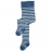 Collants Bébé Coton bio Rayé Bleu-écru