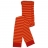 Collants sans pieds Enfant Coton bio Bicolore Rouge-orange