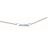 Collier 1+1 plaque trapèze argt12