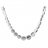Collier acier pastilles