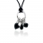 Collier argent