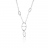 Collier argent 'ELLE'