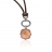 COLLIER ARGENT ER OXYDE CHAMPAGNE