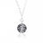 Collier argent et oxyde de zirconium