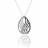 Collier argent et oxydes