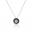 Collier argent et oxydes