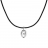 Collier argent grain de café