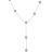 Collier argent maille chaine sept boules