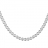 Collier argent maille moyenne boules 7mm réglable