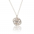 Collier argent oxyde