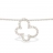 Collier argent papillon oxydes