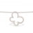 Collier argent papillon oxydes