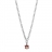 Collier argent rhodié enfant tete singe maron - 40cm réglable 37