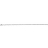 Collier argent rhodié olives plus boules 42cm