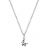 Collier argent rhodié zebre - 40cm réglable 37