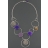 Collier BALANCELLE Violet
