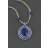 Collier CALANQUES Queyron bleu