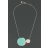 Collier Chaîne EBULLITION Turquoise