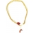 Collier chaines Violeta Rouge