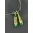 Collier chaussons verts Le Bal des débutantes