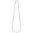 Collier fine dorsadé argent