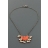 Collier MADRAS corail