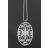 Collier Night Fever Ovale Argent