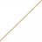 Collier or chaîne fine