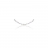 Collier or et boules facettes améthystes