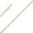 Collier or fantaisie tressé diamanté