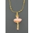 Collier Pas de deux Rose