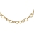 Collier plaqué or multi coeurs
