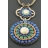 Collier TRIBU bleu
