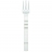 Comatec Fourchette TORSA Cristal par 50