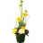 Composition<a title='bouquet de fleurs pour la saint-valentin' href='http://www.familyby.com/boutiques/detailCategorie/4211' style='text-decoration:none; color:#333'><strong> fleurs</strong></a> Composition Fleurs & Coeur