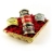 Corbeille <a title='auriez-vous une idée cadeau pour la Saint-valentin ?' href='http://www.familyby.com/boutiques/index/7' style='text-decoration:none; color:#333'><strong>cadeau</strong></a> de terrines bio - la corbeille garnie