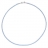 Cordon soie 2mm tahiti ciel argent