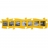 Country Living Cadre Puzzle en bois - 7 Photos 10 x 10 cm - Jaune